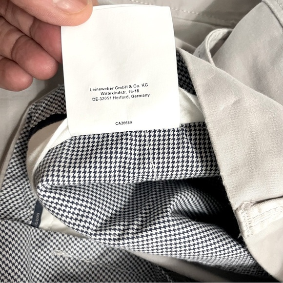 Brax Evans BX MT-WA Men’s Chino Pants 33x32 Gray Stretch Cotton Blend - Picture 11 of 11